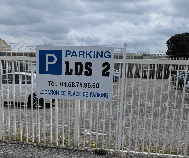 LDS - Parking aéroport Carcassonne - Occitanie Sud de France