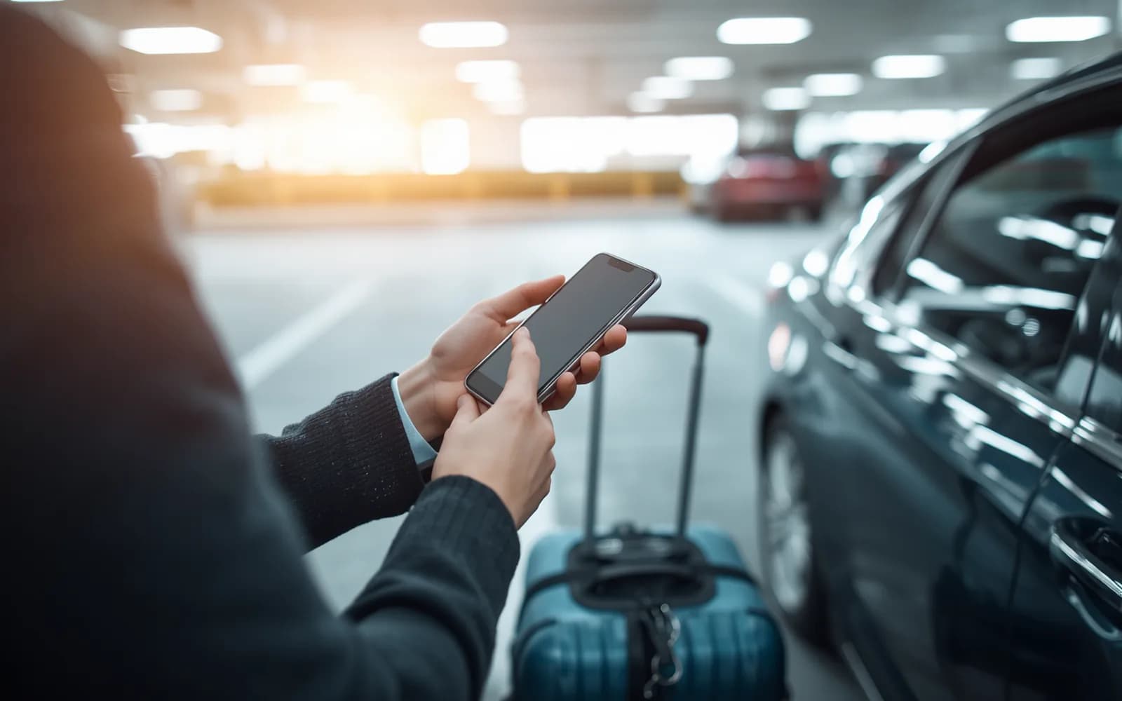 Réservation en ligne d'un parking à l'aéroport de Nantes-Atlantique pour la longue durée