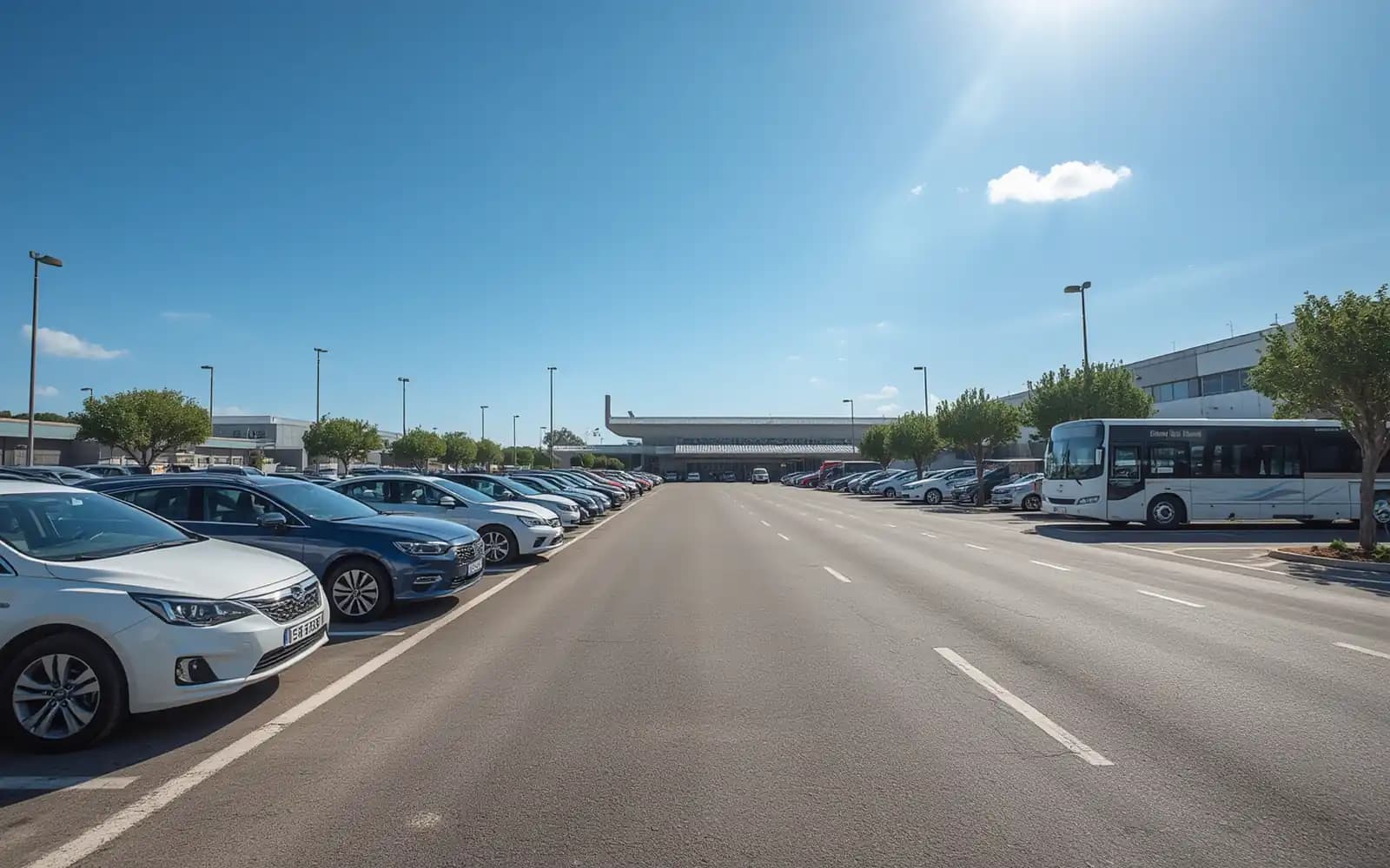 Parkings officiels et privés à l'aéroport de Marseille-Provence, comparatif avec navette gratuite